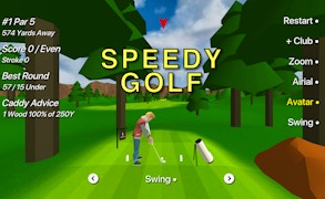 Speedy Golf 3d game cover