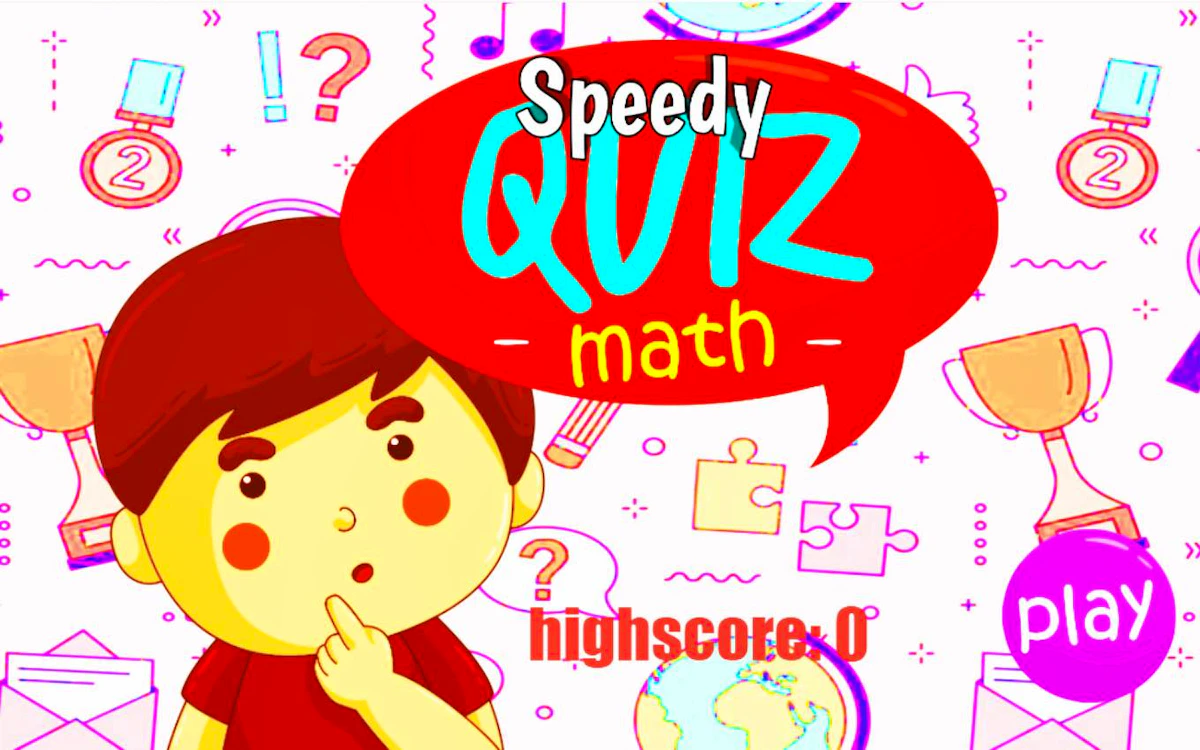 Play Speedy Quiz Maths — free online Math game