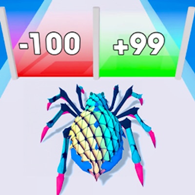 Spider Evolution Runner Game By Gamepix