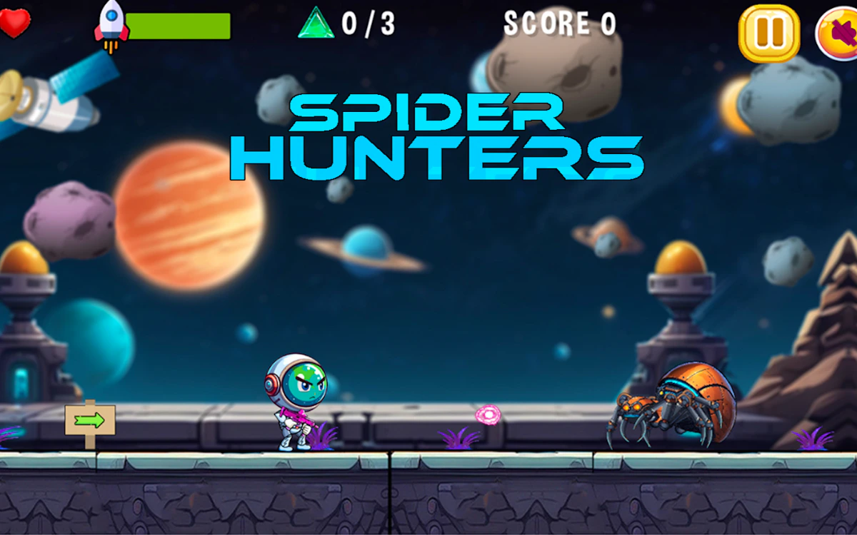 Play Spider Hunters — free online Action game