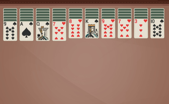 Spider Solitaire (2 Suits)