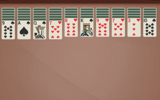 Spider Solitaire 2 Suits game cover