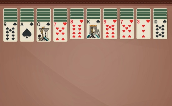 SPIDER SOLITAIRE 2 SUITS jogo online gratuito em