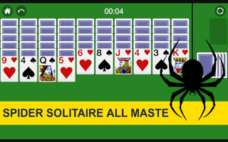 Spider Solitaire All Maste game cover