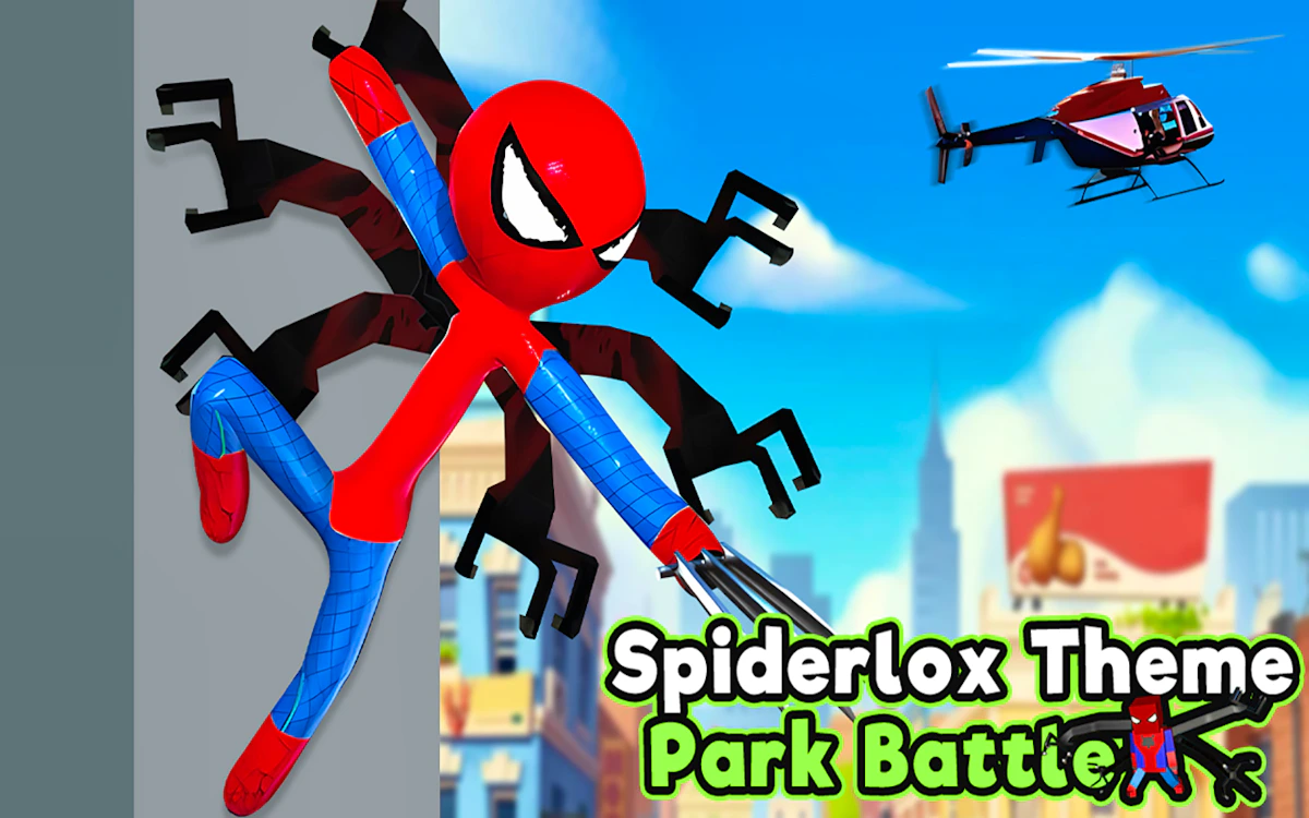 Play Spiderlox Theme Park Battle — free online Action game