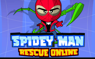 Spidey Man Rescue Online game cover