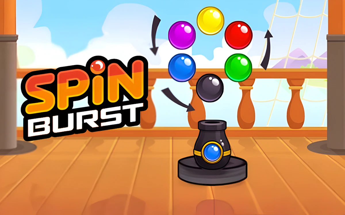 Play Spin Burst — free online Bubble Shooter game