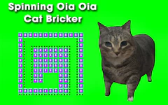 Spinning Oia Oia Cat Bricker — لعبة مجانية أونلاين