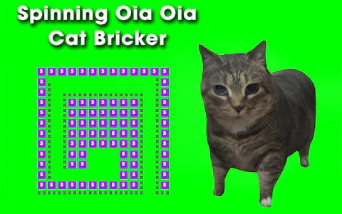 Spinning Oia Oia Cat Bricker game thumbnail