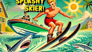 Image for Splashy Skier