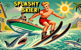 Splashy Skier game cover