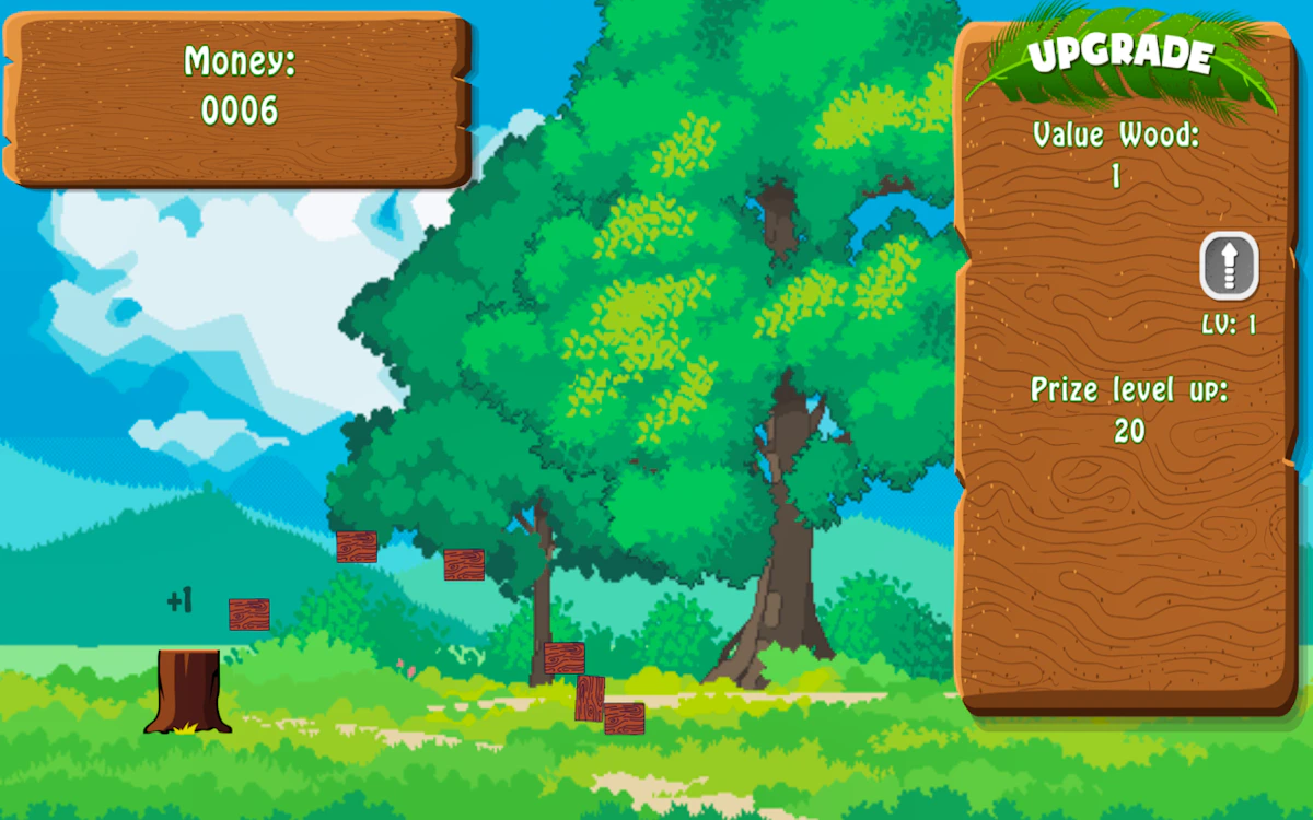 Play Splits Wood — free online Clicker game