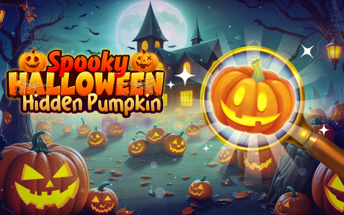 Play Spooky Halloween Hidden Pumpkin — free online Hidden Object game