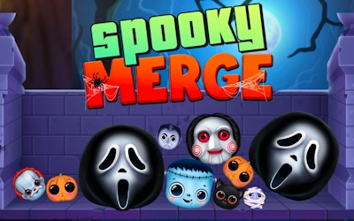 Spooky Merge game
