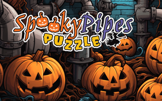 Spooky Pipes Puzzle game cover