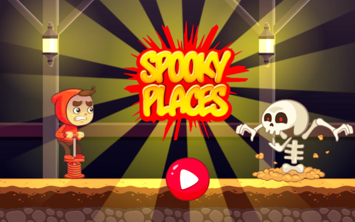 Play Spooky Places — free online Halloween game