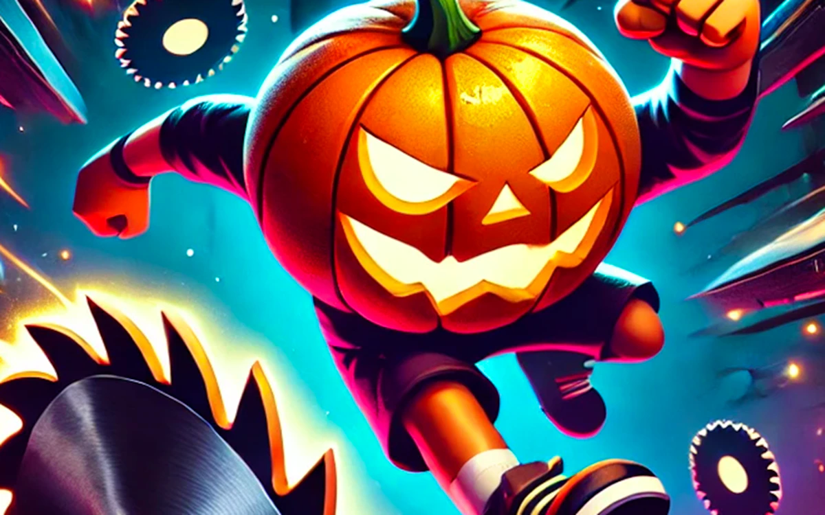 Play Spooky Saw Sprint — free online Halloween game