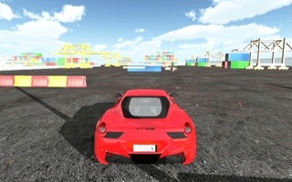 Sports Car Dock Parking game cover