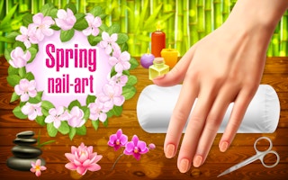 Spring Nail-art game cover