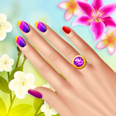 Spring Nail-Art By Gamepix