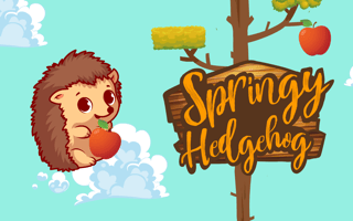 Juega gratis a Springy Hedgehog