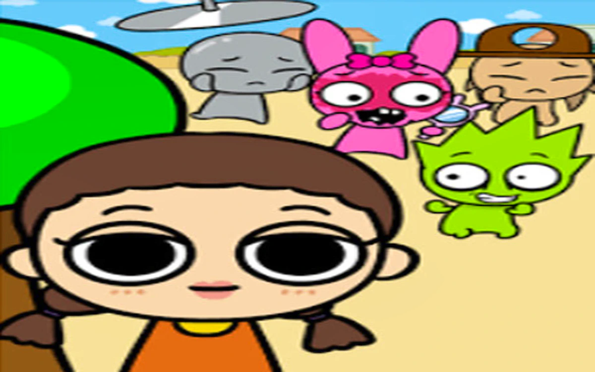 Play Sprunki and Squid Game Difference — free online Addictive game