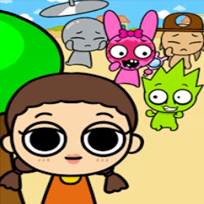 Sprunki and Squid Game Difference By Gamepix