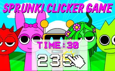 Sprunki Clicker Game - play free online