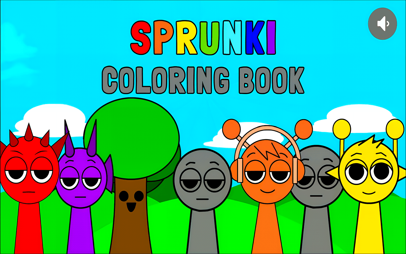 Sprunki Coloring Book