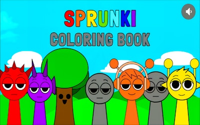 Sprunki Coloring Book game