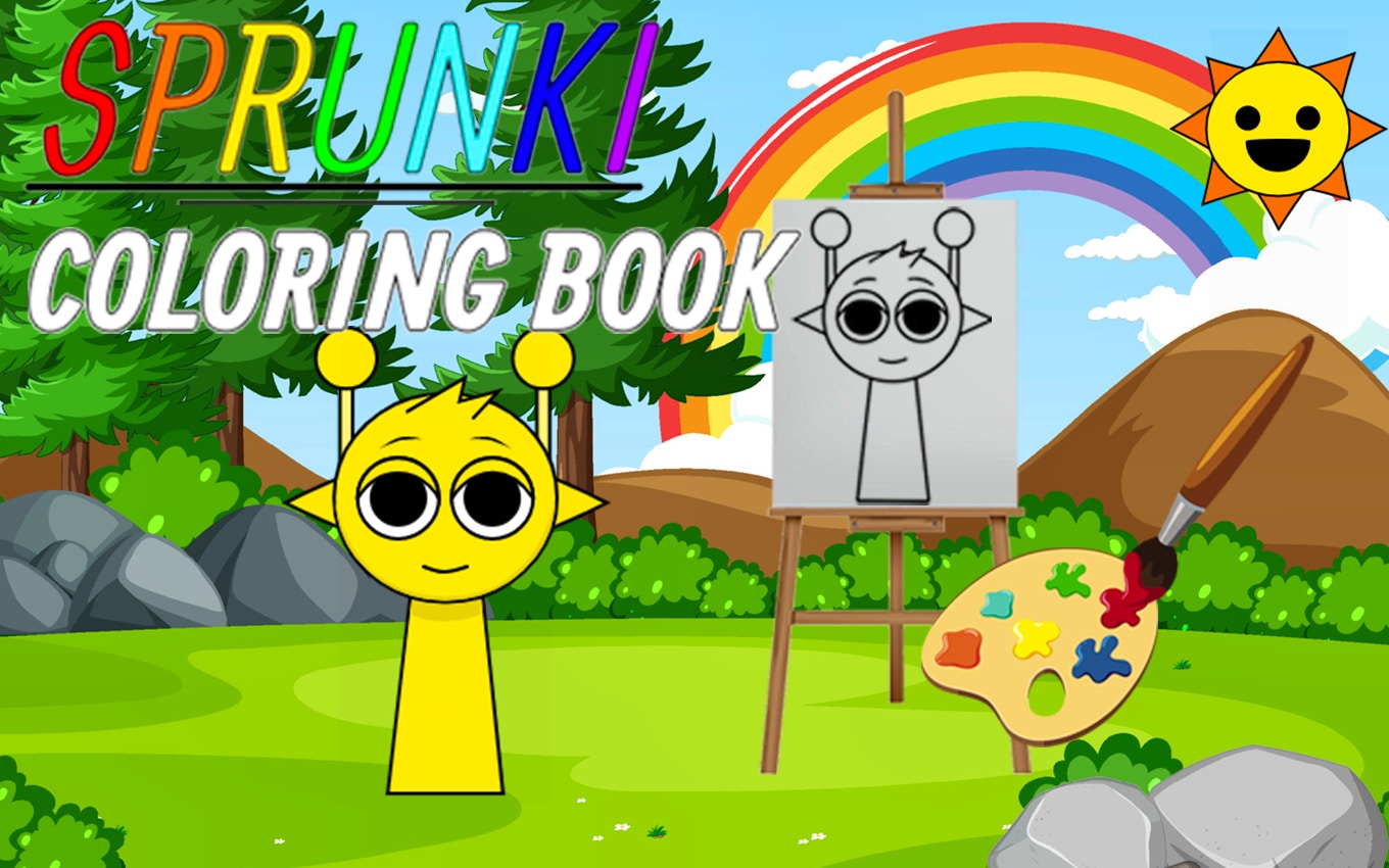 Sprunki Coloring Books