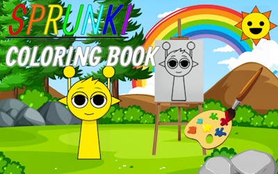 Sprunki Coloring Books game