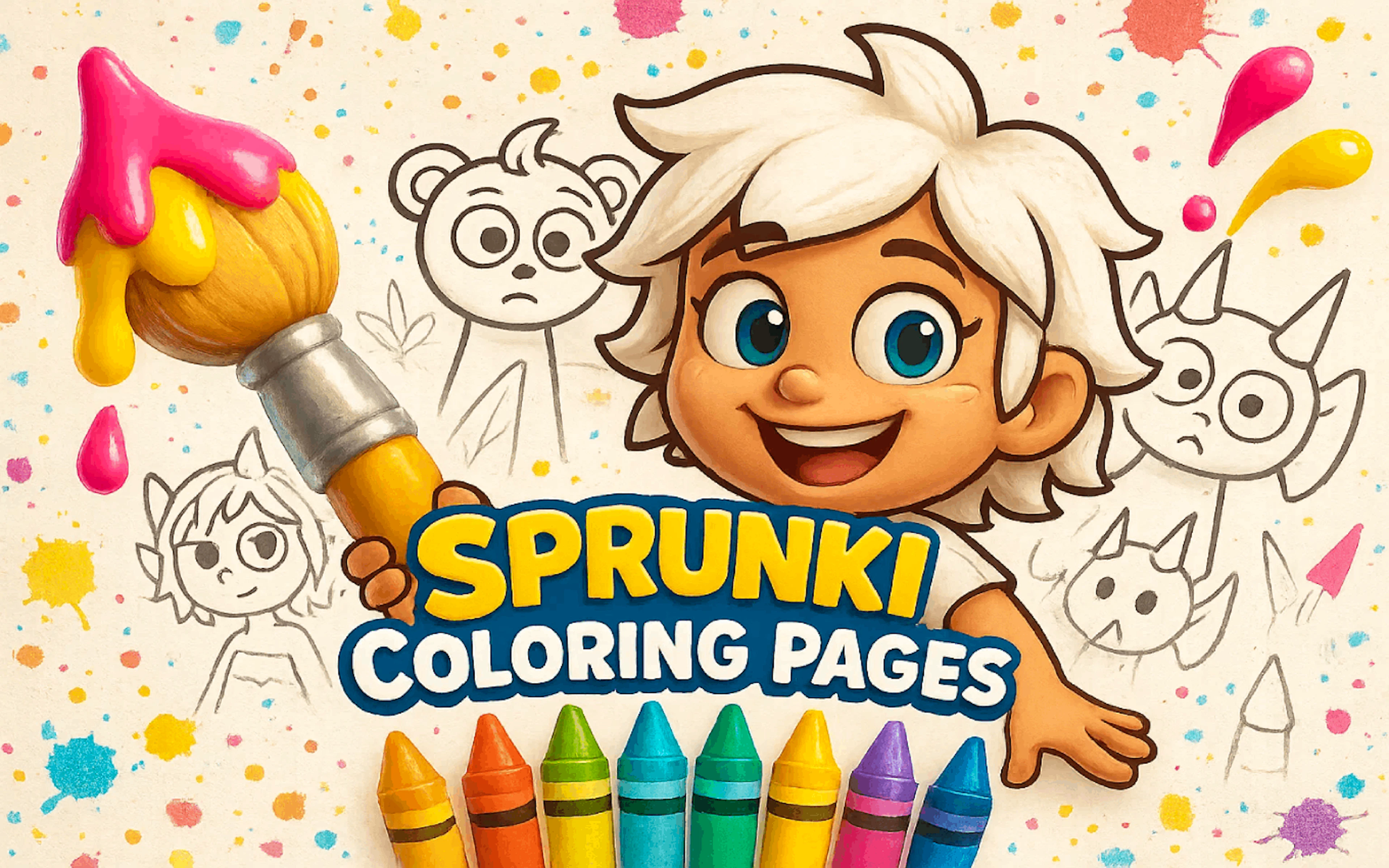 Sprunki Coloring Pages
