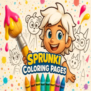 Sprunki Coloring Pages Thumbnail
