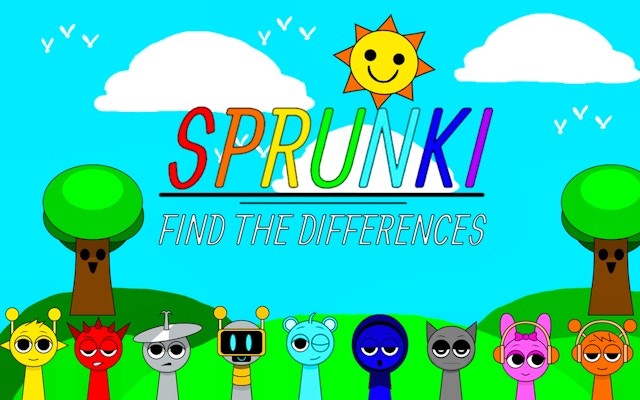 Sprunki Find The Differences