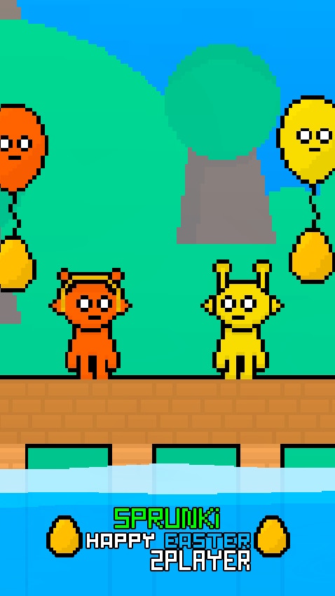 Sprunki Happy Easter 2Player