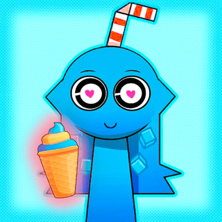 Sprunki Ice Mod - Aqua game thumbnail