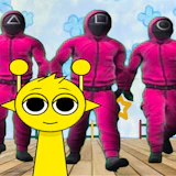 Sprunki in Squid Game Chamber