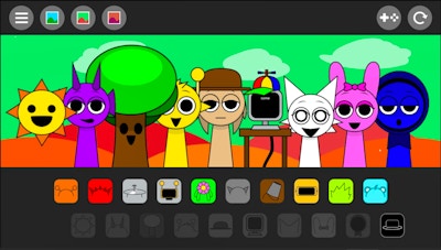 Sprunki Incredibox Horror game