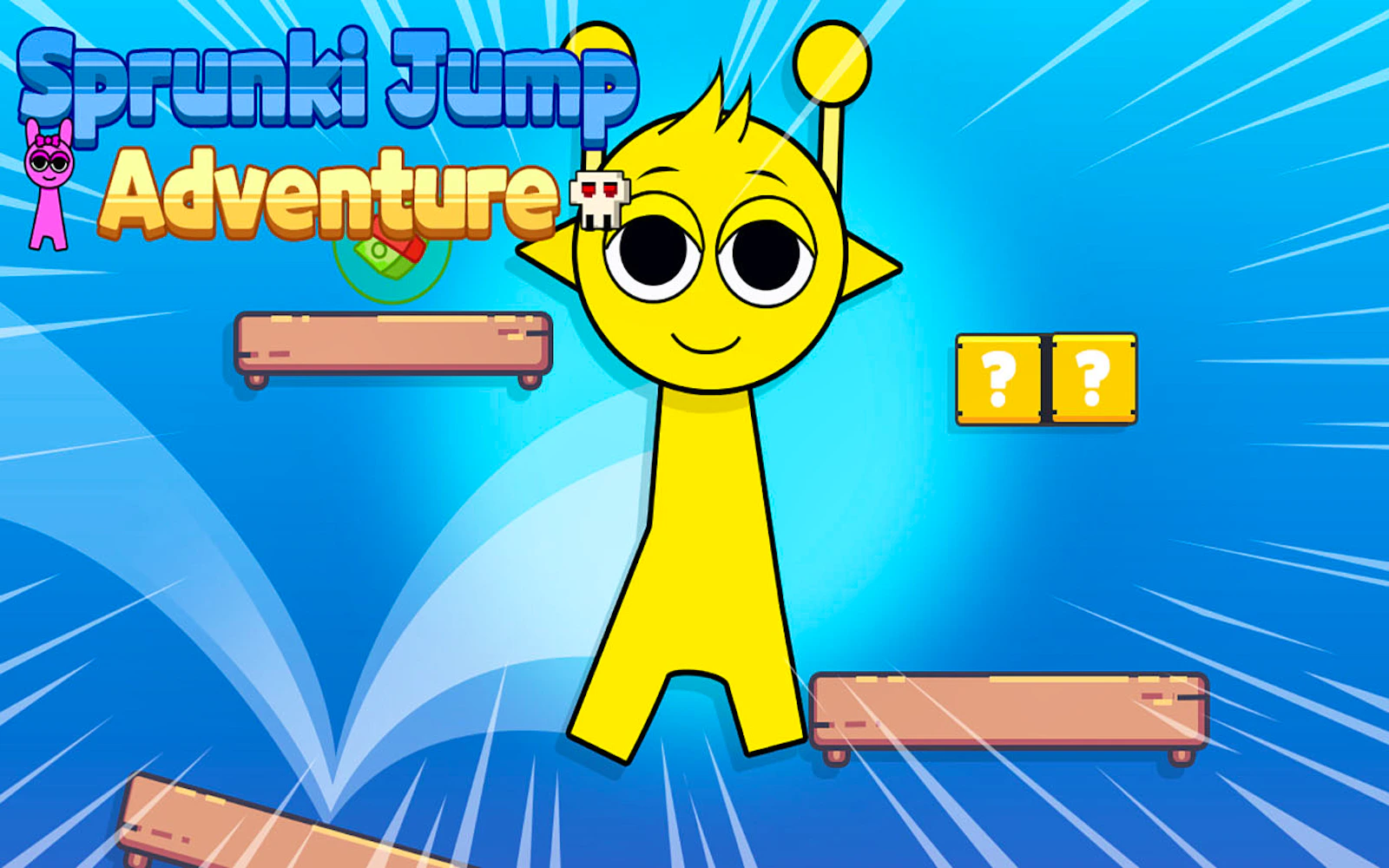Sprunki Jump Adventure — free online arcade game on Glaze Games