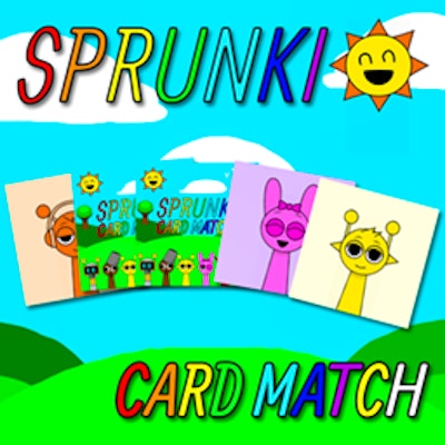 Sprunki Memory Card Match By Gamepix