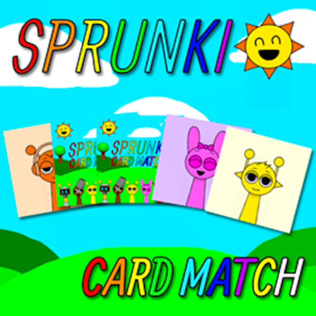 Sprunki Memory Card Match game thumbnail