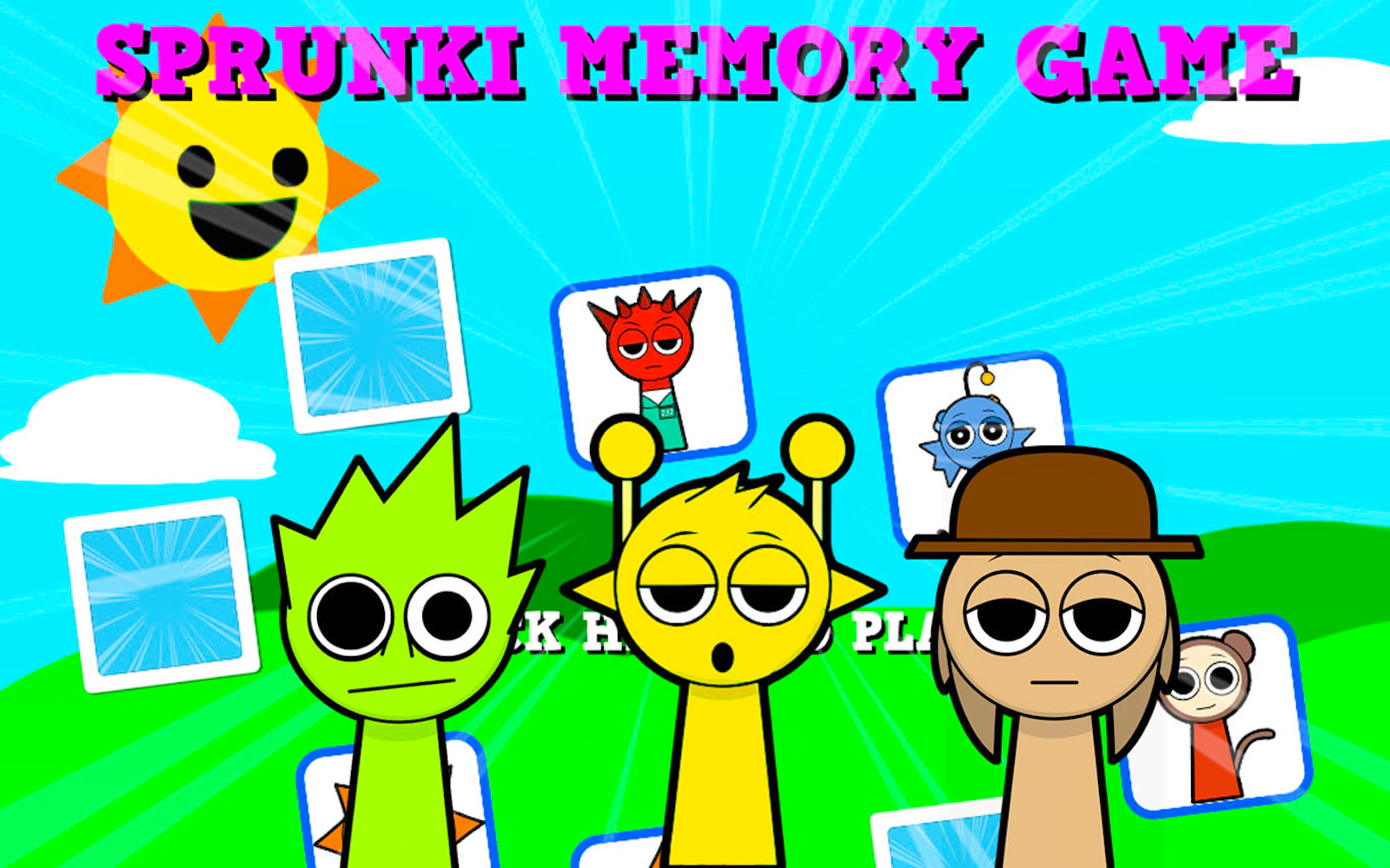 Sprunki Memory Game — free online thinky game on Glaze Games