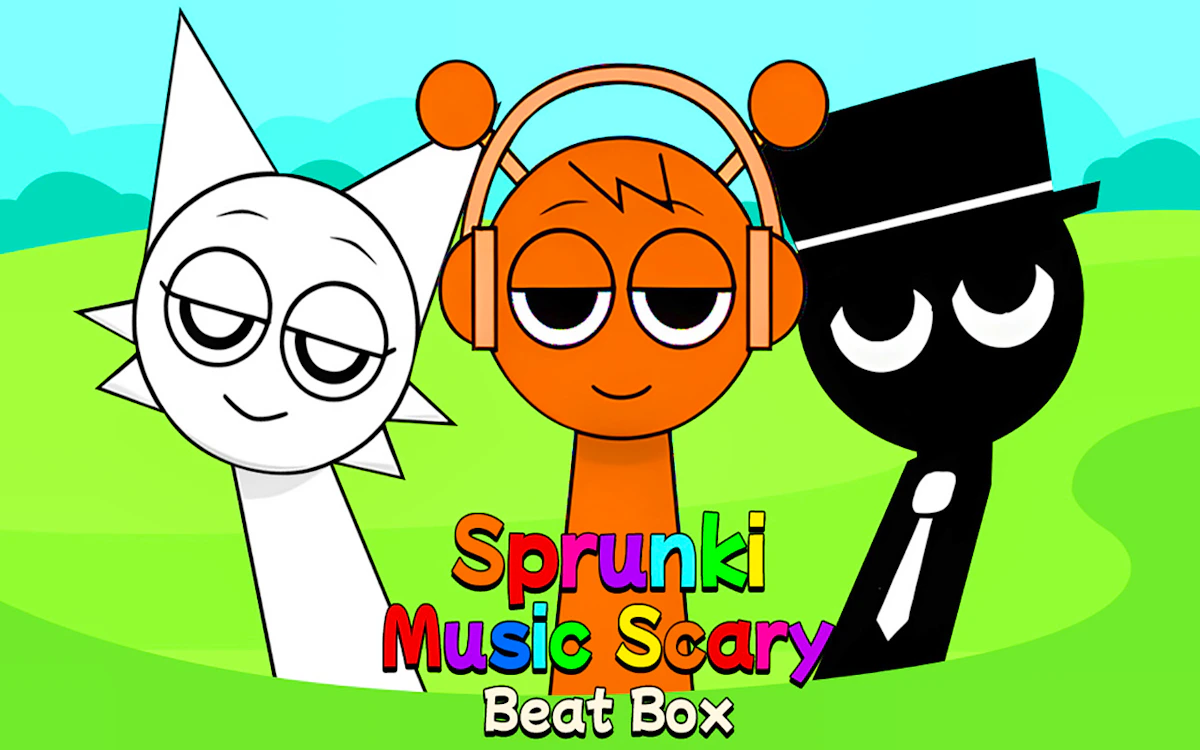 Play Sprunki Music Scary Beat Box — free online Music game
