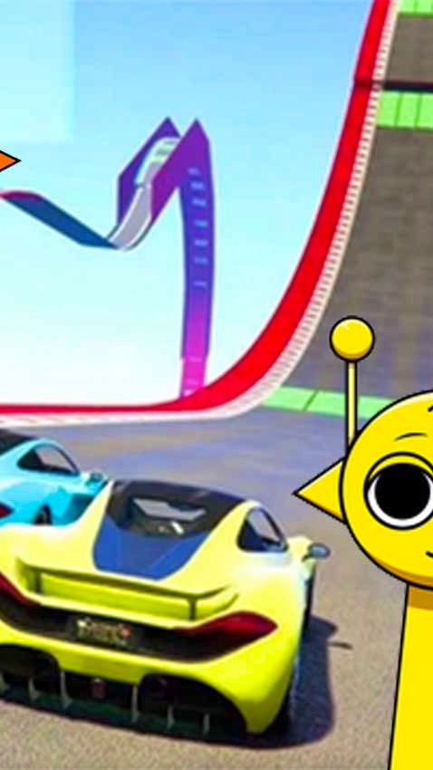 Sprunki Stunt Driving Simulator