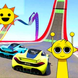 Sprunki Stunt Driving Simulator