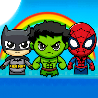 Sprunki Super Hero By Gamepix