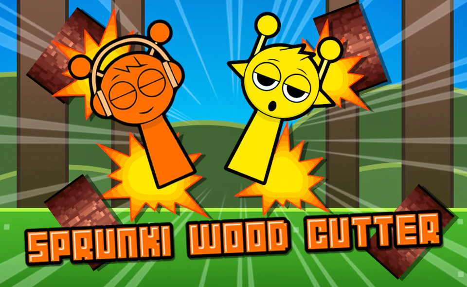 Sprunki Wood Cutter game thumbnail