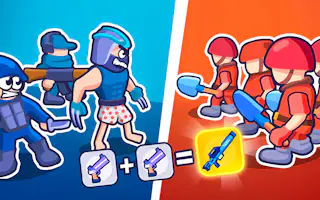 Montador de Esquadrão - Vermelho vs Azul