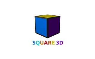 Square 3d game cover